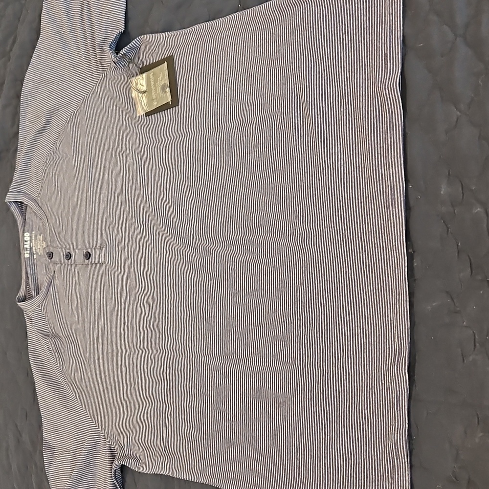 01.Algo,NWT, Performance Quick Dry Henley, UPF 40